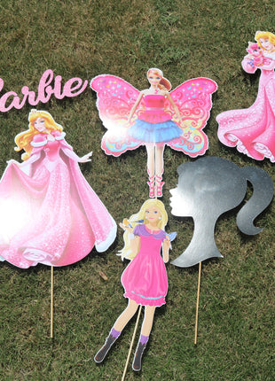 Cup Cake topper With Stick