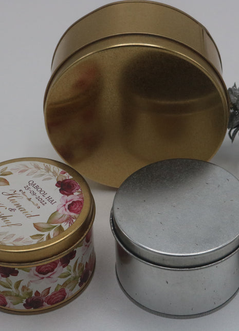 Customized Tin Bid Boxes in Pakistan – Affordable Wedding & Nikkah Gift Packaging | Printasy Pakistan