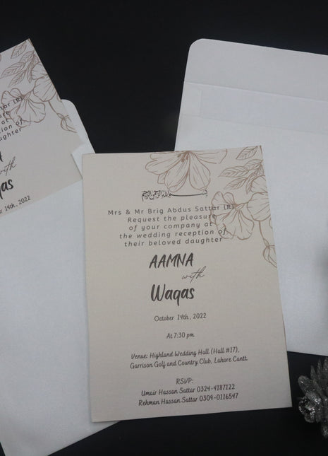 Customized Wedding Cards