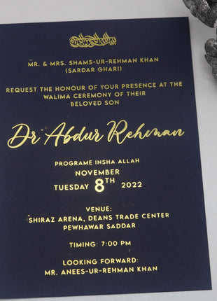 Customized Wedding Cards