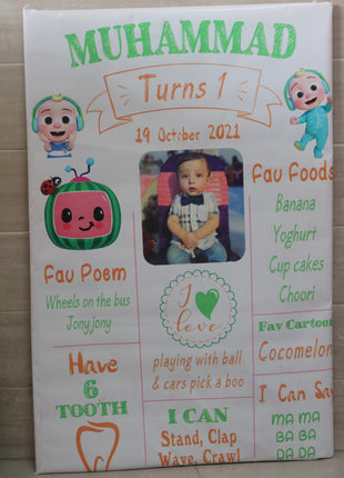 Welcome Board