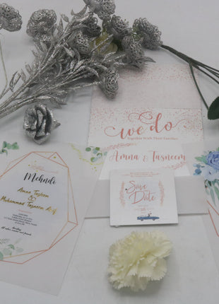 Customized Wedding Cards