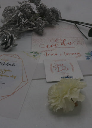 Customized Wedding Cards