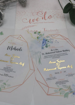 Customized Wedding Cards