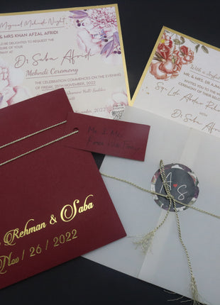 Customized Wedding Cards