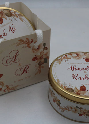 Customized Tin Bid Boxes in Pakistan – Affordable Wedding & Nikkah Gift Packaging | Printasy Pakistan