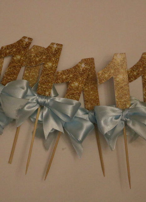 Cup Cake topper With Stick