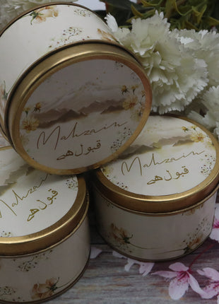 Customized Tin Bid Boxes in Pakistan – Affordable Wedding & Nikkah Gift Packaging | Printasy Pakistan