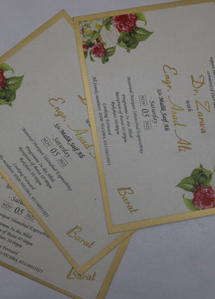 Customized Wedding Cards