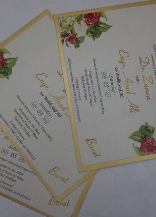 Customized Wedding Cards