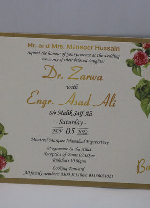 Customized Wedding Cards
