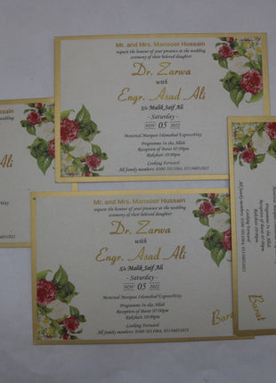 Customized Wedding Cards