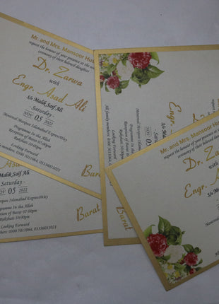 Customized Wedding Cards