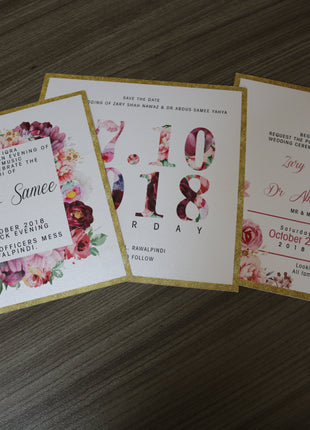 Customized Wedding Cards