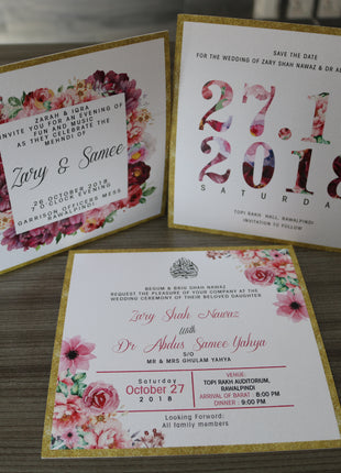 Customized Wedding Cards