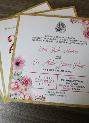 Customized Wedding Cards