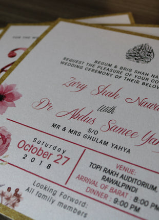 Customized Wedding Cards