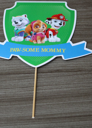 Cup Cake topper With Stick