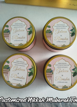 Customized Tin Bid Boxes in Pakistan – Affordable Wedding & Nikkah Gift Packaging | Printasy Pakistan