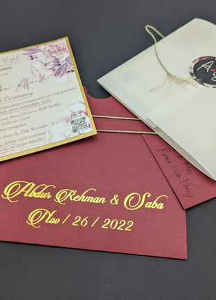 Customized Wedding Card