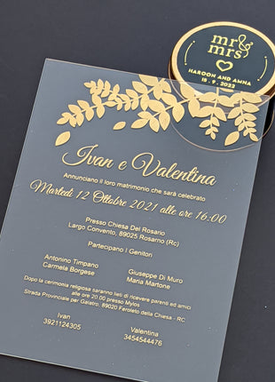 Wedding Card Customized