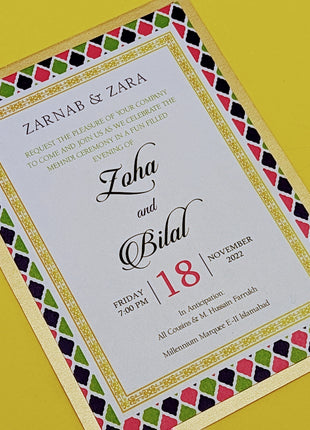 Customized Wedding Cards