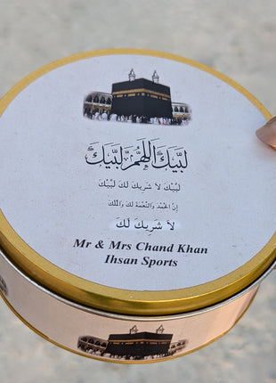Hajj and Umrah Tin Boxes