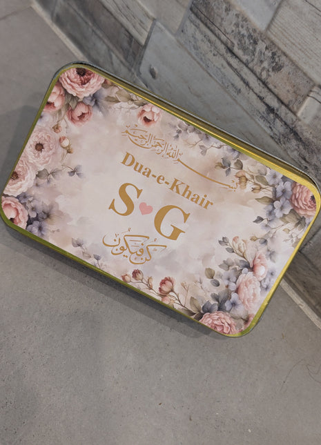 Customized Tin Bid Boxes in Pakistan – Affordable Wedding & Nikkah Gift Packaging | Printasy Pakistan