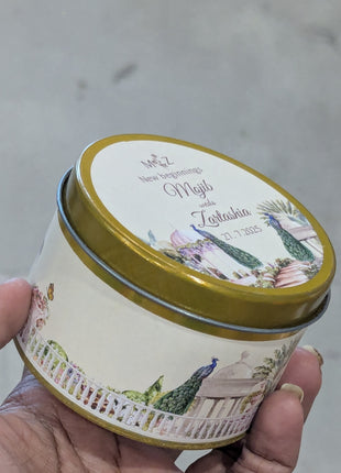 Customized Tin Bid Boxes in Pakistan – Affordable Wedding & Nikkah Gift Packaging | Printasy Pakistan