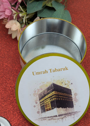 Hajj and Umrah Tin Boxes