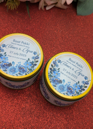 Customized Tin Bid Boxes in Pakistan – Affordable Wedding & Nikkah Gift Packaging | Printasy Pakistan