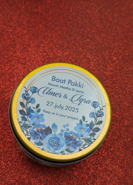 Customized Tin Bid Boxes in Pakistan – Affordable Wedding & Nikkah Gift Packaging | Printasy Pakistan