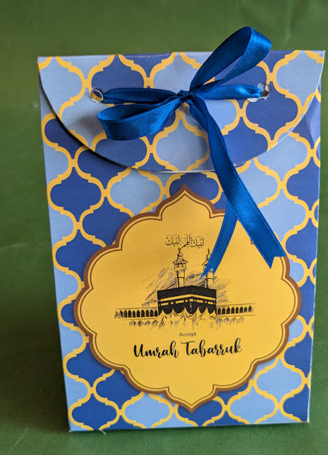 Hajj and Umrah Tabarruk Gift Bags - Flap Style - Customizable | Affordable | Fast Delivery