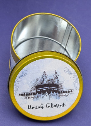 Hajj and Umrah Tin Boxes