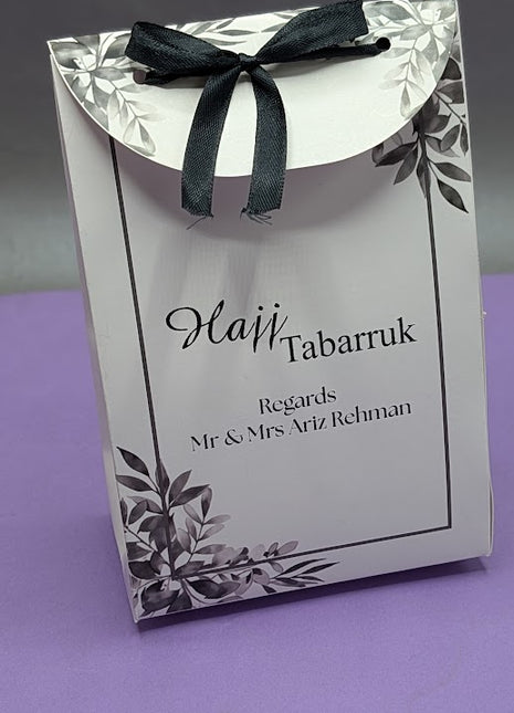 Hajj and Umrah Tabarruk Gift Bags - Flap Style - Customizable | Affordable | Fast Delivery (Copy)