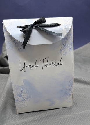 Hajj and Umrah Tabarruk Gift Bags - Flap Style - Customizable | Affordable | Fast Delivery
