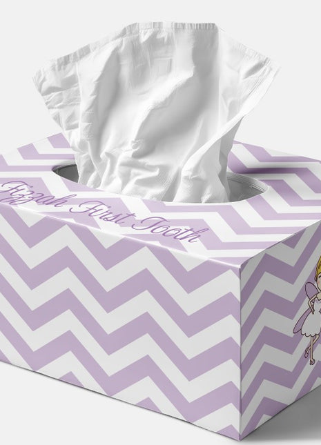 First Tooth Tissue Box