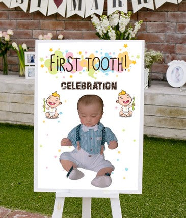 First Tooth Welcome Board