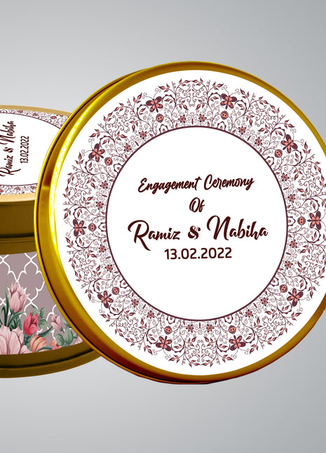 Customized Tin Bid Boxes in Pakistan – Affordable Wedding & Nikkah Gift Packaging | Printasy Pakistan
