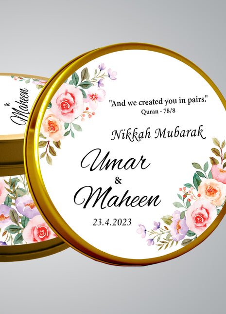 Customized Tin Bid Boxes in Pakistan – Affordable Wedding & Nikkah Gift Packaging | Printasy Pakistan