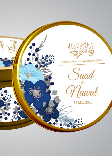 Customized Tin Bid Boxes in Pakistan – Affordable Wedding & Nikkah Gift Packaging | Printasy Pakistan