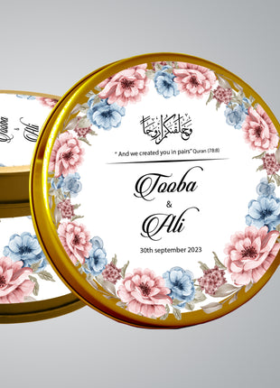 Customized Tin Bid Boxes in Pakistan – Affordable Wedding & Nikkah Gift Packaging | Printasy Pakistan
