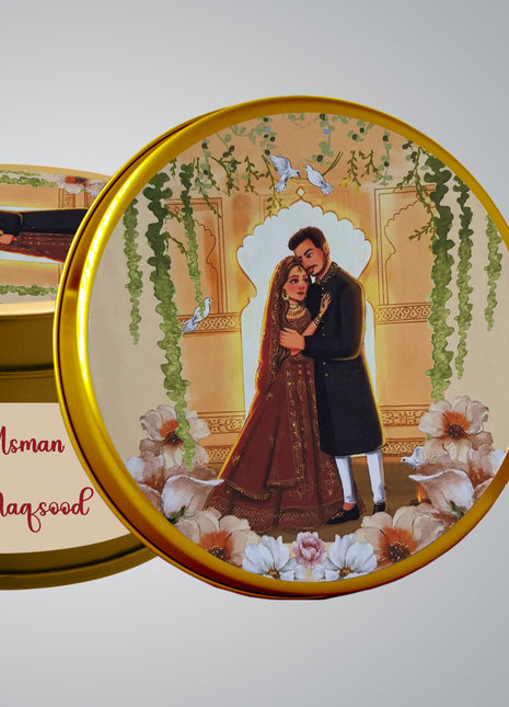Customized Tin Bid Boxes in Pakistan – Affordable Wedding & Nikkah Gift Packaging | Printasy Pakistan
