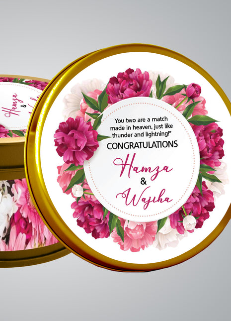 Customized Tin Bid Boxes in Pakistan – Affordable Wedding & Nikkah Gift Packaging | Printasy Pakistan