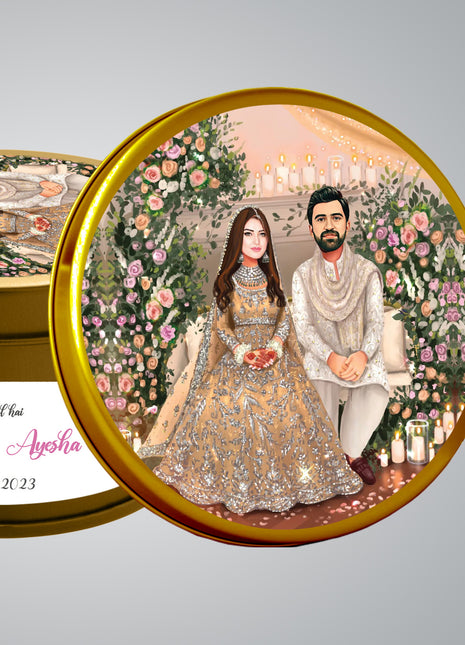 Customized Tin Bid Boxes in Pakistan – Affordable Wedding & Nikkah Gift Packaging | Printasy Pakistan