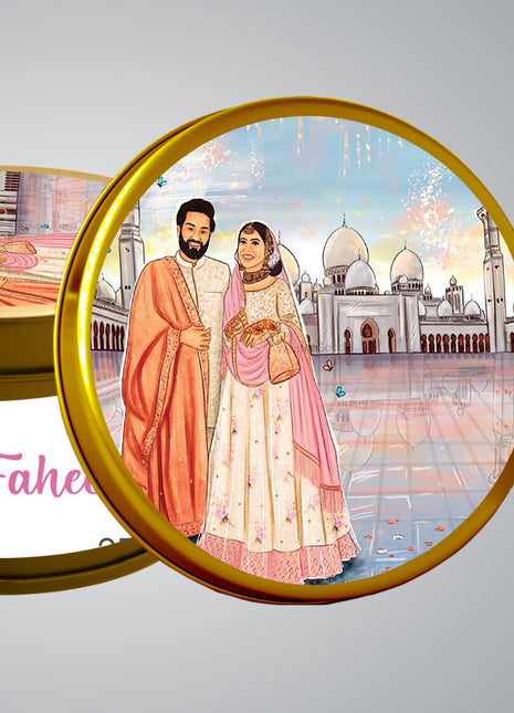 Customized Tin Bid Boxes in Pakistan – Affordable Wedding & Nikkah Gift Packaging | Printasy Pakistan