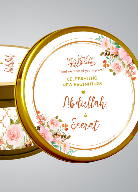 Customized Tin Bid Boxes in Pakistan – Affordable Wedding & Nikkah Gift Packaging | Printasy Pakistan