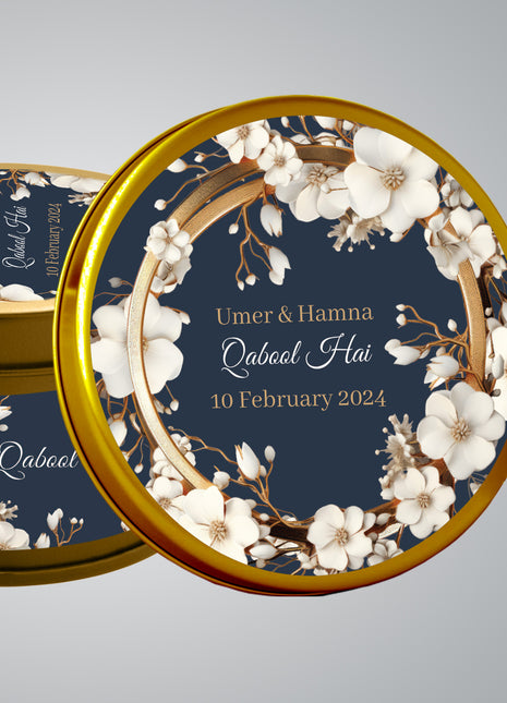 Customized Tin Bid Boxes in Pakistan – Affordable Wedding & Nikkah Gift Packaging | Printasy Pakistan