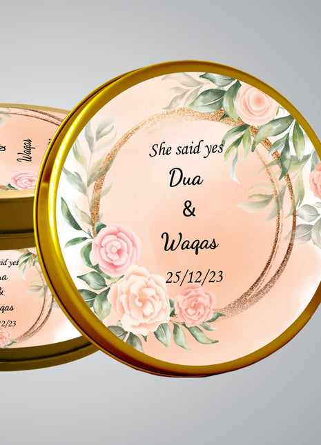 Customized Tin Bid Boxes in Pakistan – Affordable Wedding & Nikkah Gift Packaging | Printasy Pakistan