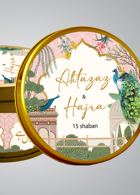 Customized Tin Bid Boxes in Pakistan – Affordable Wedding & Nikkah Gift Packaging | Printasy Pakistan